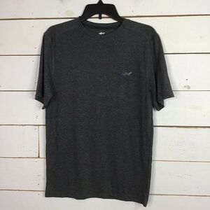 New Greg Norman TShirt Short Sleeve Grey Wall Men's Small